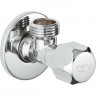 Вентиль угловой GROHE 1/2″-1/2″ для подключения смесителей, хром 2201600M