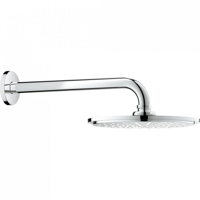 Верхний душ GROHE RAINSHOWER COSMOPOLITAN 210 мм, 1 режим, с настенным кронштейном 286 мм 26052000 Верхний душ GROHE RAINSHOWER COSMOPOLITAN 210 мм, 1 режим, с настенным кронштейном 286 мм 26052000
