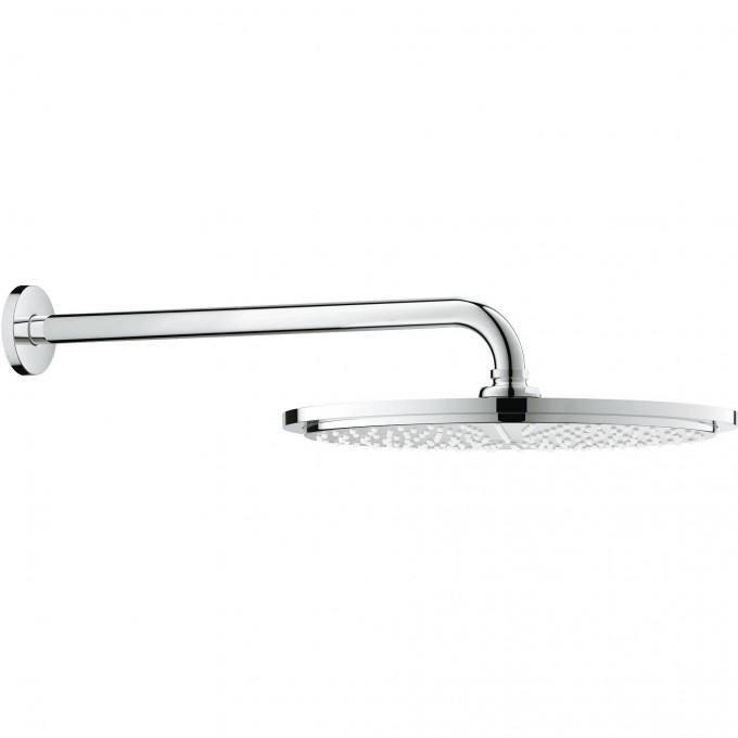 Верхний душ с кронштейном GROHE RAINSHOWER COSMOPOLITAN METAL, диаметр 310 мм, с ограничением расхода воды, хром () 26066000 Верхний душ с кронштейном GROHE RAINSHOWER COSMOPOLITAN METAL, диаметр 310 мм, с ограничением расхода воды, хром () 26066000