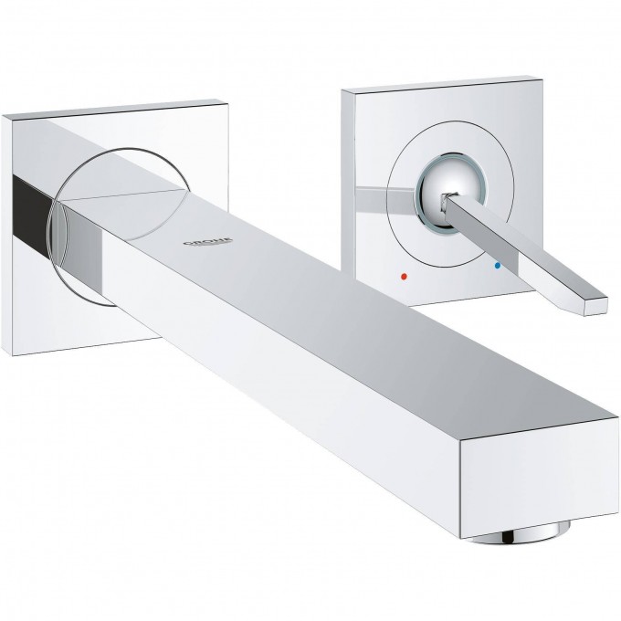 Внешняя часть смесителя для раковины GROHE EUROCUBE JOY на 2 отверстия (излив 230 мм), хром 19998000 Внешняя часть смесителя для раковины GROHE EUROCUBE JOY на 2 отверстия (излив 230 мм), хром 19998000