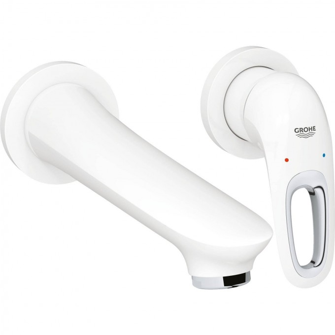 Внешняя часть смесителя для раковины GROHE EUROSTYLE NEW на 2 отверстия, белая луна 19571LS3 Внешняя часть смесителя для раковины GROHE EUROSTYLE NEW на 2 отверстия, белая луна 19571LS3
