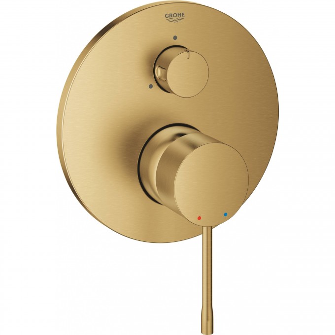 Внешняя часть смесителя для ванны GROHE ESSENCE с переключателем на 3 положения, холодный рассвет, матовый () 24092GN1 Внешняя часть смесителя для ванны GROHE ESSENCE с переключателем на 3 положения, холодный рассвет, матовый () 24092GN1