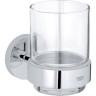 Стакан с держателем GROHE ESSENTIALS, хром 40447001
